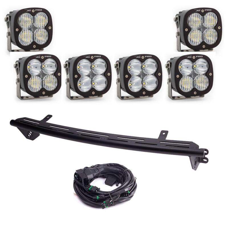 Ford Super Duty Light Pods - Baja Designs - XL Pro Bull Bar Light Kit - `23-`27